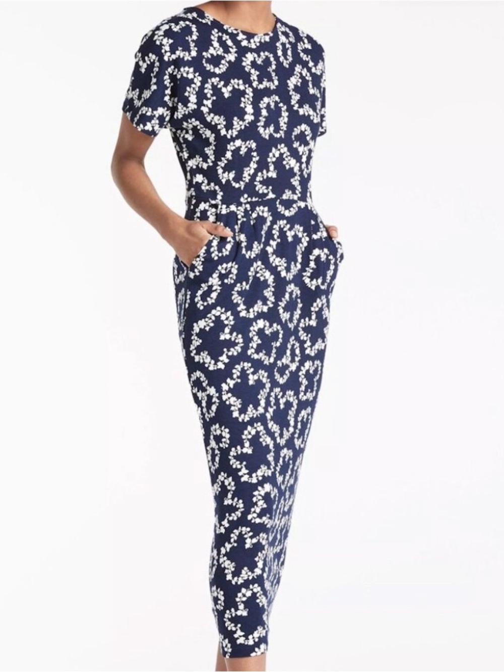Boden Navy Vanessa Jersey Dress Size 4